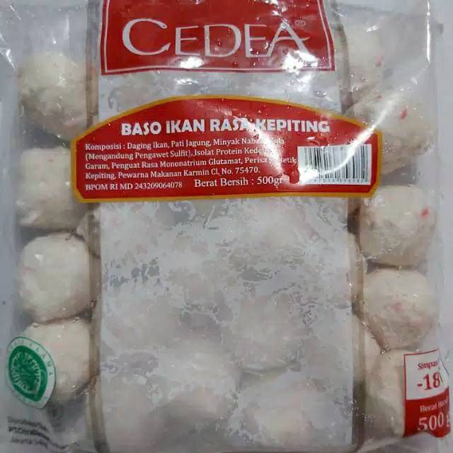

Cedea baso ikan kepiting 500gr