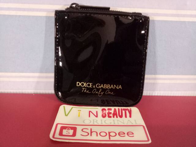 Pouch / Dompet Isi 3 Pc By Dolce &amp; Gabbana OriginaL Seri The Only One Hitam Murah