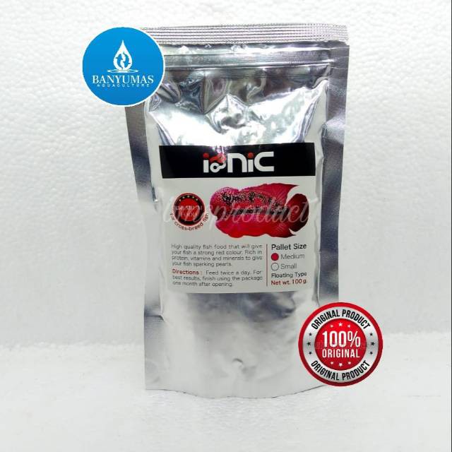 [BAYAR DI TEMPAT] A101 Pelet Louhan Ionic asli original Thailand memaksimalkan warna merah mutiara
