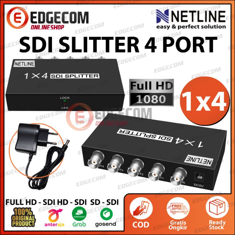 SDI Splitter 4 Port NETLINE