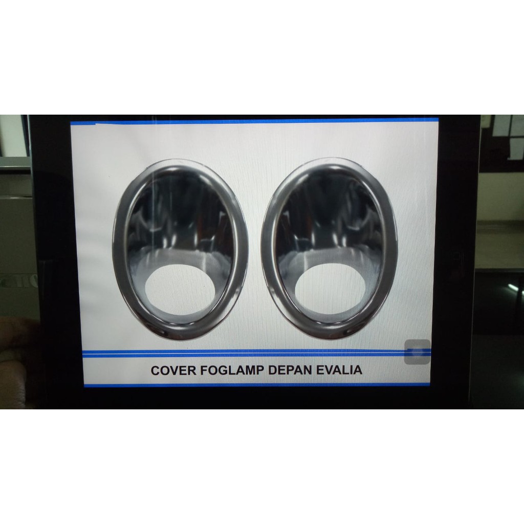 COVER FOGLAMP DEPAN MObil EVALIA