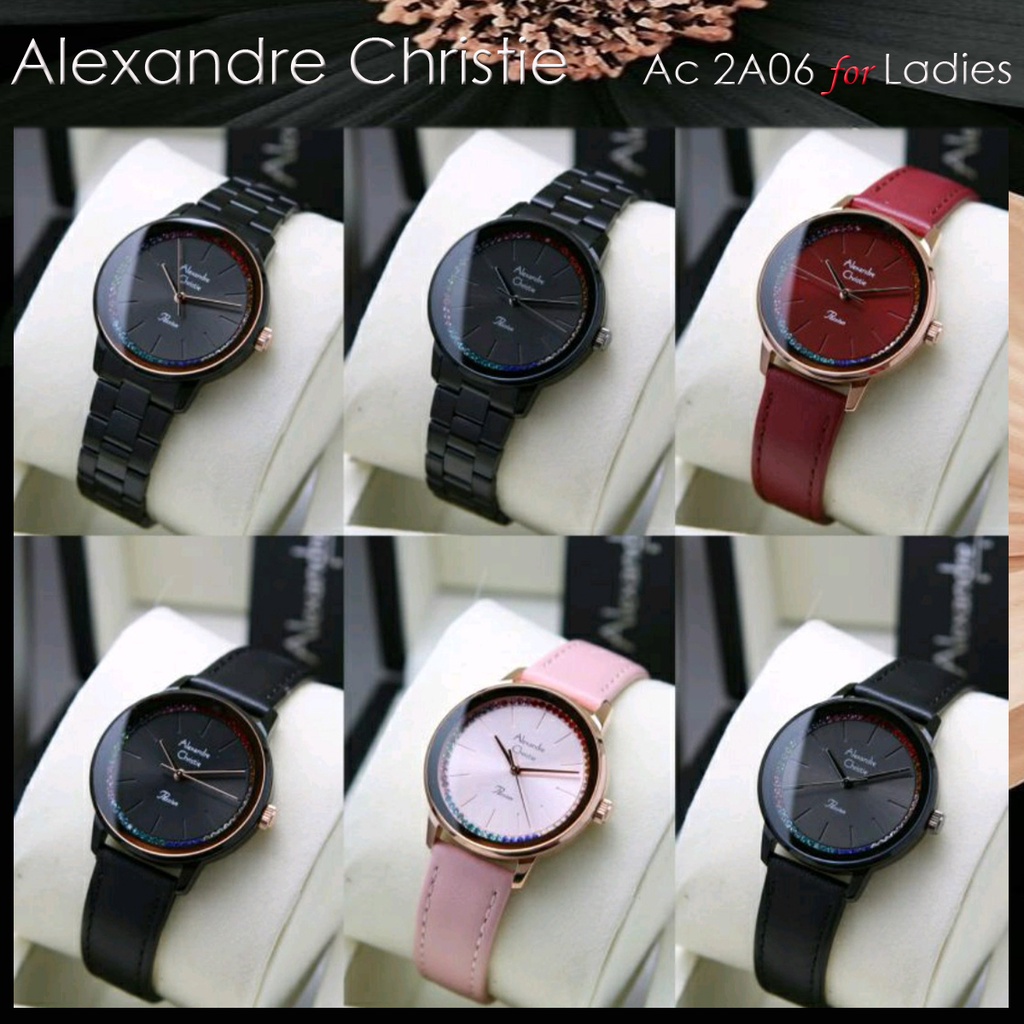 Alexandre Christie Ac 2A06 Jam Tangan Wanita Original Garansi Resmi 1 Tahun