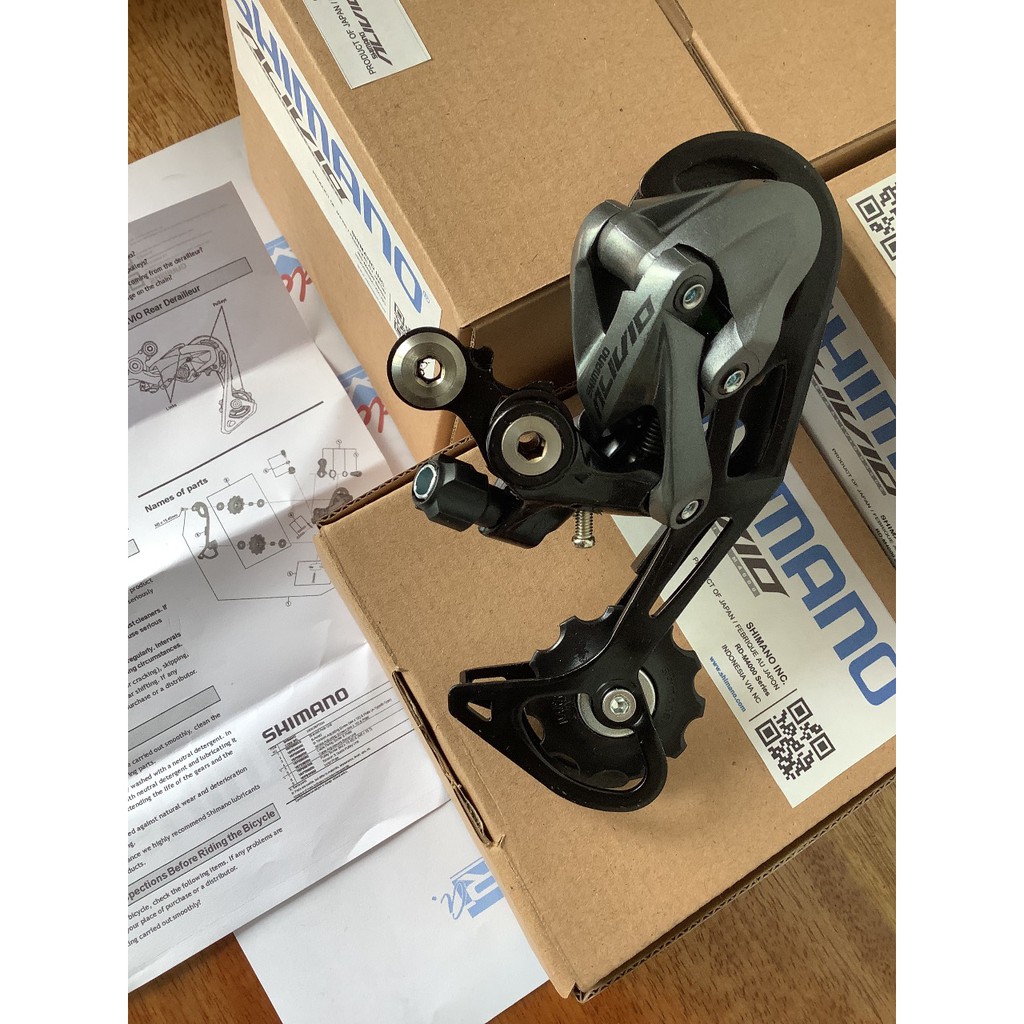 [READY] SHIMANO Alivio M4000 Shadow RD Rear Derailleur Sepeda Gunung Roadbike Gravel 9 Speed-1
