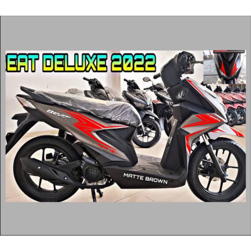 stiker motor beat variasi striping cutting