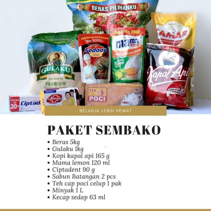 

Paket Sembako Murah Dan Hemat Nuriwulandari79Shop