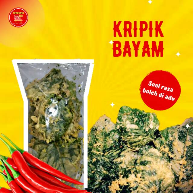 

COD KERIPIK BAYAM CEMILAN POUCH SNACK MAKANAN JAJANAN RINGAN KILOAN PEDAS KEKINIAN MURAH ZAMAN NOW