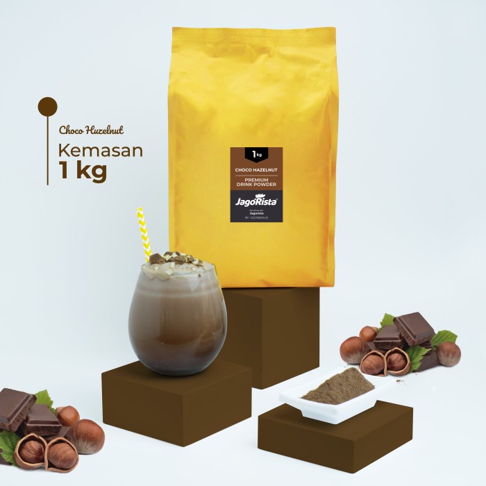 

(BISA COD) Premium GOLD Choco Hazelnut Powder (Bubuk Minuman/Powder Drink)