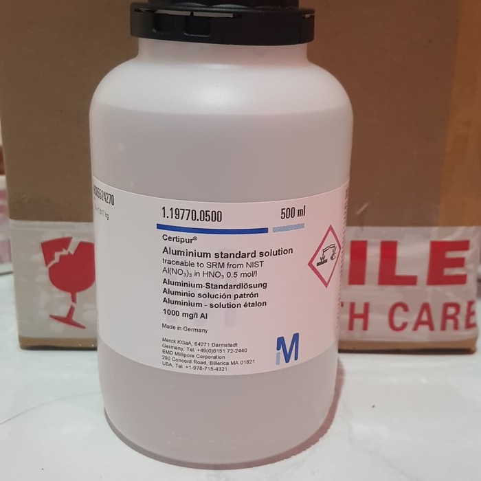 Jual Aluminium Standard Solution Merck Ml Shopee Indonesia