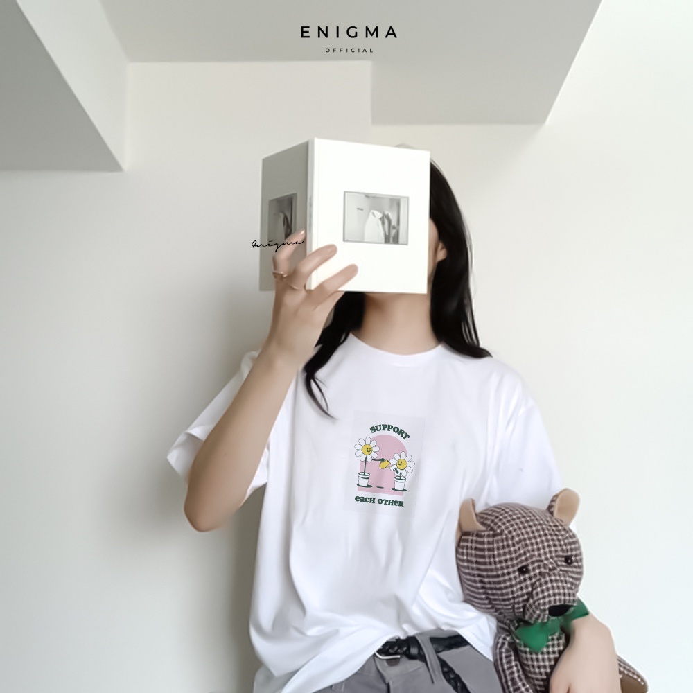 Atasan Wanita Kaos Lengan Pendek Terbaru Original Enigma Kaos Wanita Aesthetic atasan wanita new