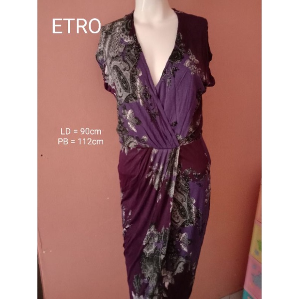 Dress Vintage ori brand ETRO MILANO