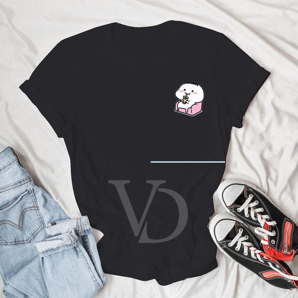 BAJU KAOS CUSTOM pentol / stiker pentol  / kaos  Tumblr tee WANITA PRIA LENGAN PENDEK / kaos jumbo