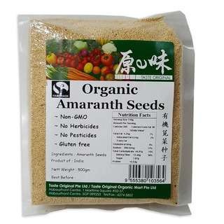 

Taste Original Organic Amaranth Seed 500 G