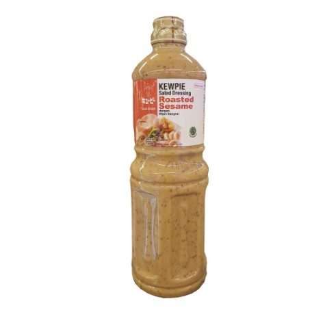 

bestseller!Kewpie salad dressing roasted sesame 1 Liter, bumbu salad saus wijen C550M