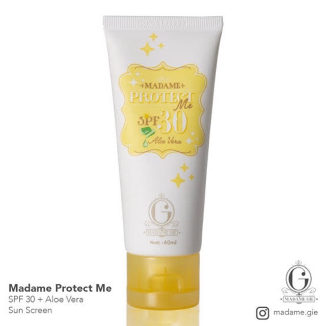 MADAME GIE Sunscreen spf 30 pa+++// SUNBLOCK MADAME GIE // SUNSCREEN MADAME GIE