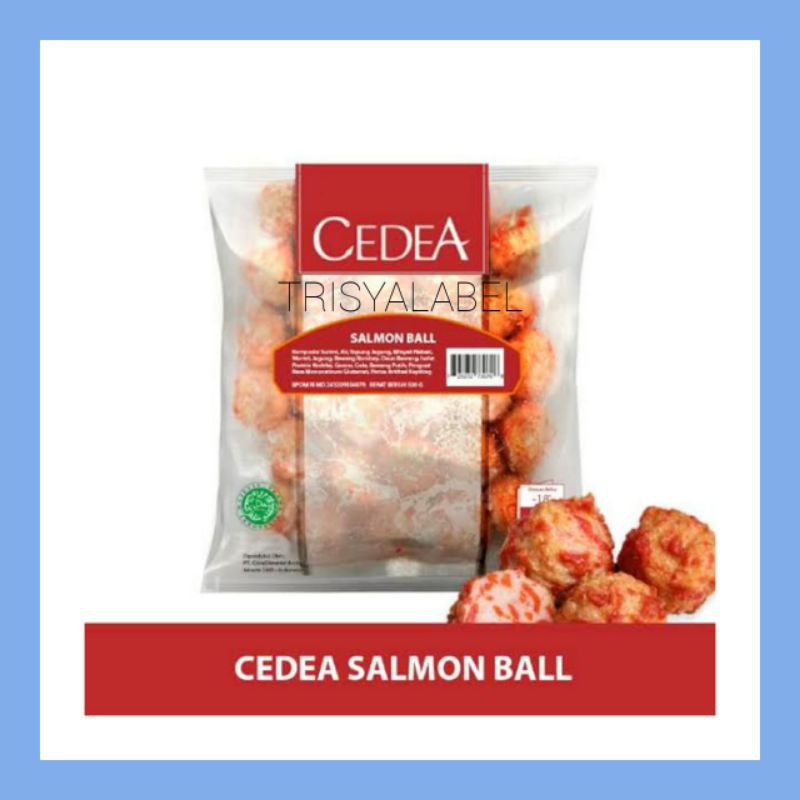 

500gr Salmonball Cedea | Frozen Food | TRISYALABEL