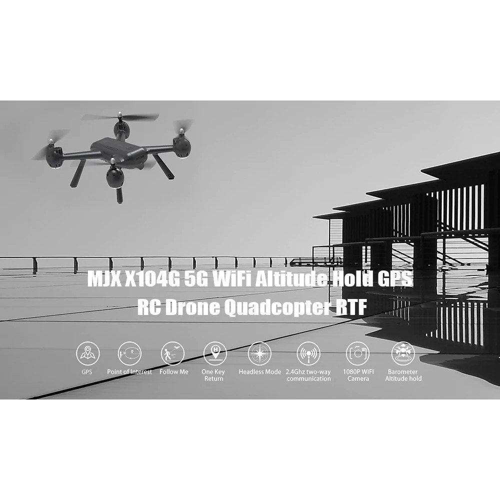 Drone GPS 5Mp 600m MJX x104g