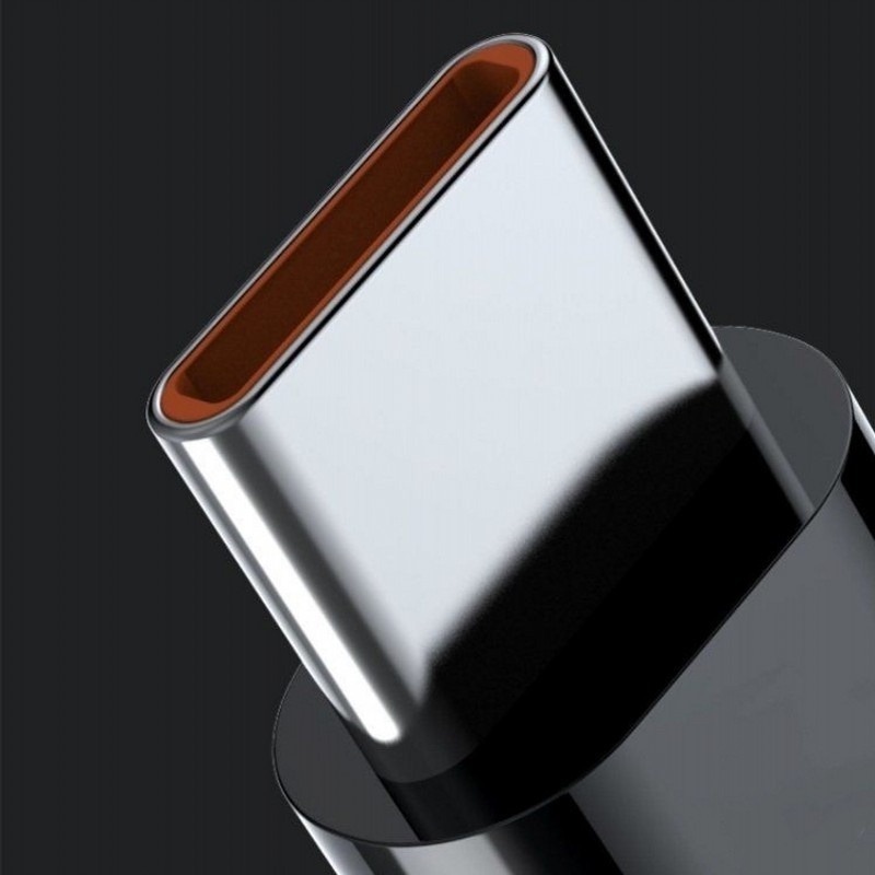 Kabel Data / Charger USB Tipe C / 6A 66W Panjang 1 / 2m Untuk Smartphone Android