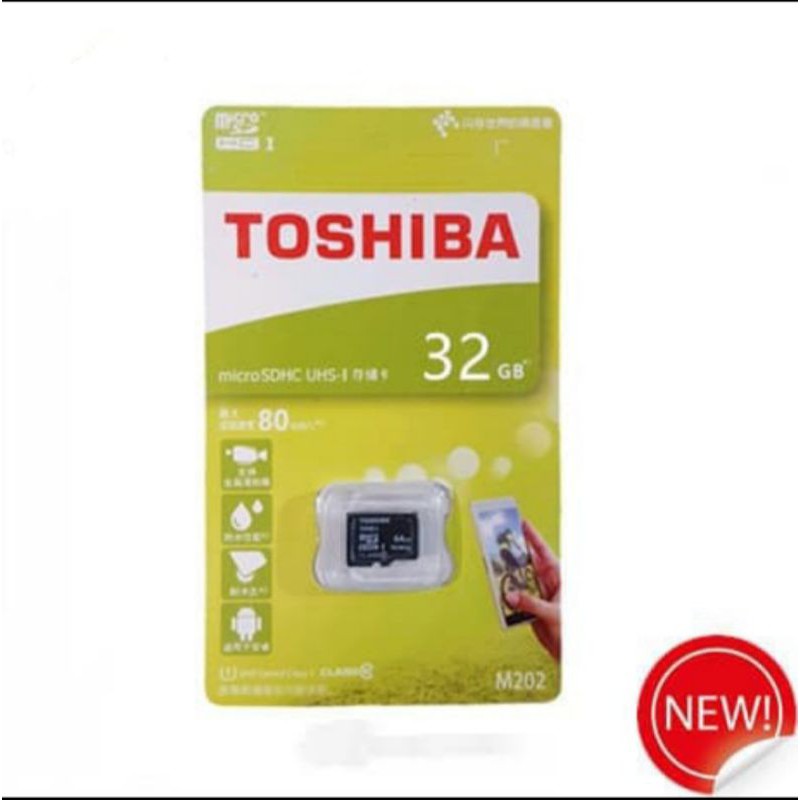 MICRO SD TOSHIBA 32GB MEMORY CARD MMC MICRO TOSHIBA