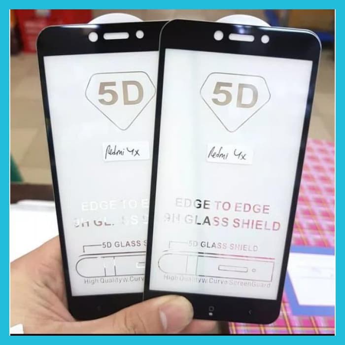 Redmi 4X Prime Tempered Glass Full Lem