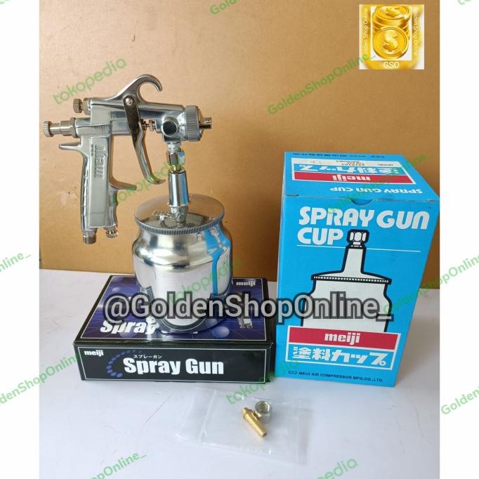 Spray Gun Meiji F110 Tabung Bawah Asli Jepang