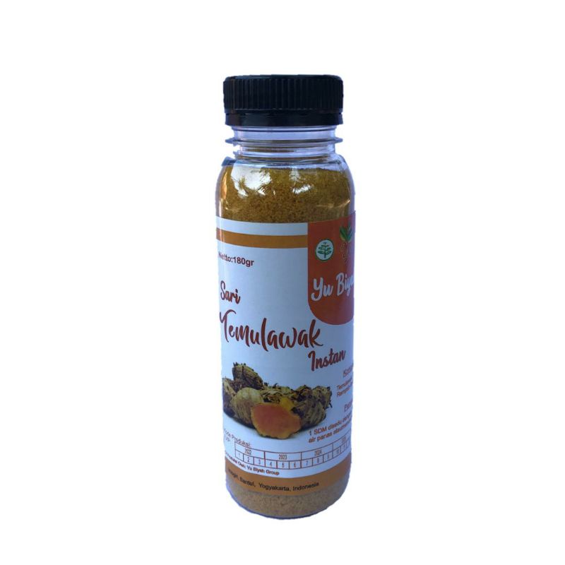 

Sari Temulawak Instan Yu Biyah 180g