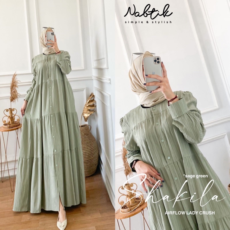 SHAKILA DRESS ORIGINAL by NABTIK