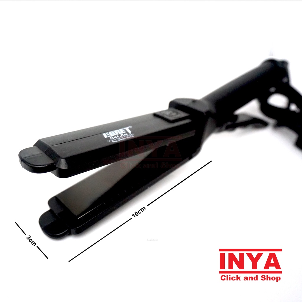 EGRET IONIC HAIR FLATTER / STRAIGHTENER - Alat Catok Rambut