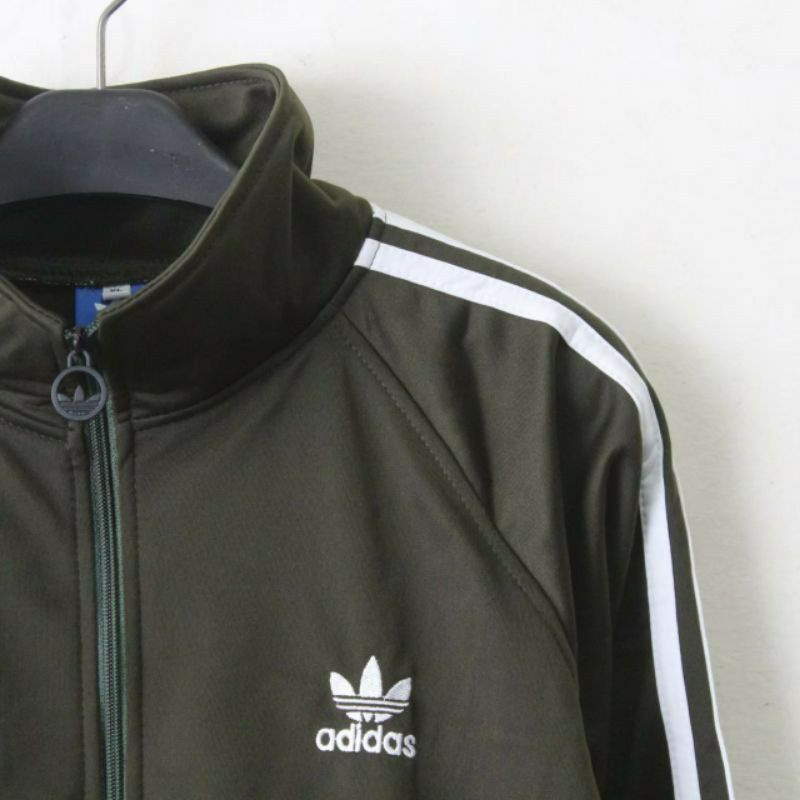 JAKET TRACKTOP ADIDAS GREEN ARMY
