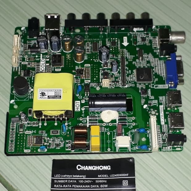 Mainboard Motherboard MB Changhong LED40E6000HF 40E6000HF 40E6000