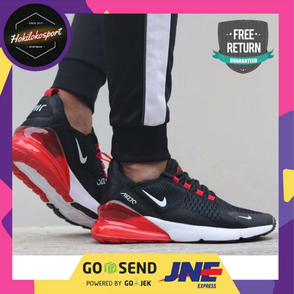 Promo Sepatu Nike Pria Sneakers Sport Air Max 270 Olahraga Murah Limited