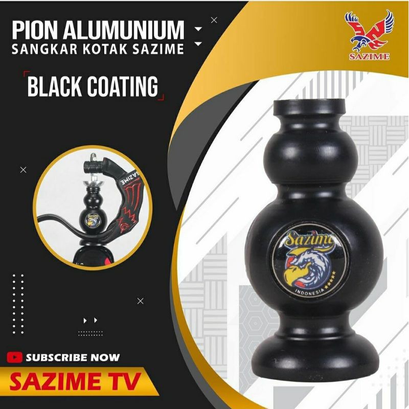 Pion Sazime Aluminium Sangkar Kotak