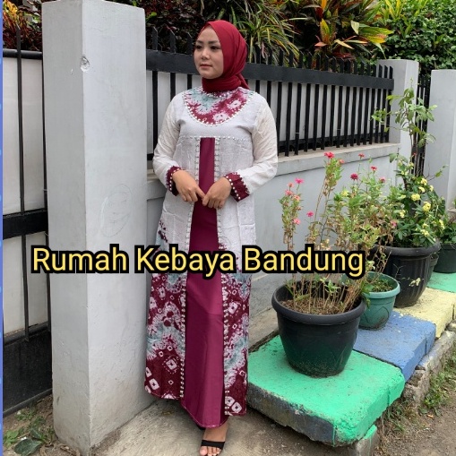 GAMIS LESTI MOTIF JUMPUTAN RUMAH KEBAYA BANDUNG RUMAH SONGKET BANDUNG RAREFASHION GAUNHIJABSALE BATIK SONGKET PALEMBANG JUMPUTAN KHAS PALEMBANG