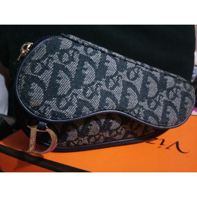 VINTAGE CHRISTIAN DIOR SADDLE BAG POUCH