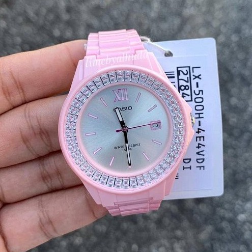 Jual CASIO LX-500H-4E4 JAM TANGAN WANITA ORIGINAL Indonesia|Shopee Indonesia