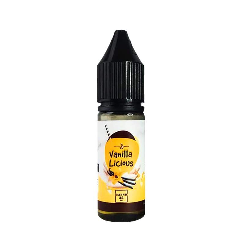 Vanillalicious Salt Nic E-Liquid 15ML   35MG