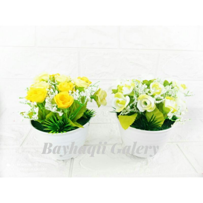 RANGKAIAN BUNGA HIAS D10 MURAH || BUNGA ARTIFICIAL || BUNGA HIAS PLASTIK MURAH-5