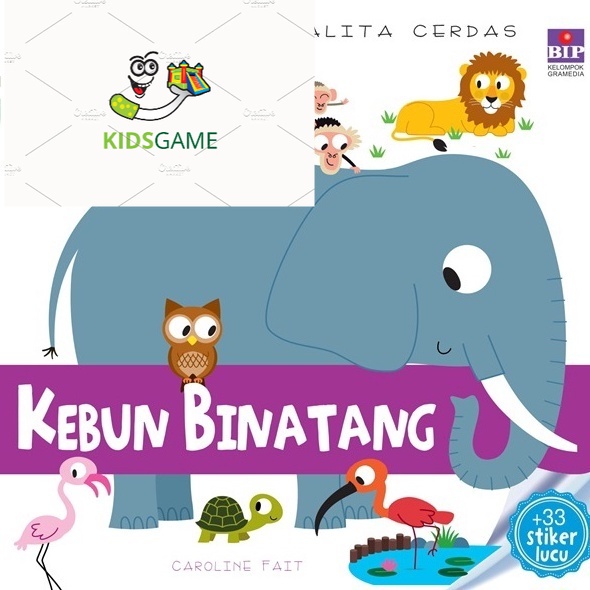 

Gramedia Yogya - Ensiklopedia Balita Cerdas: Kebun Binatang