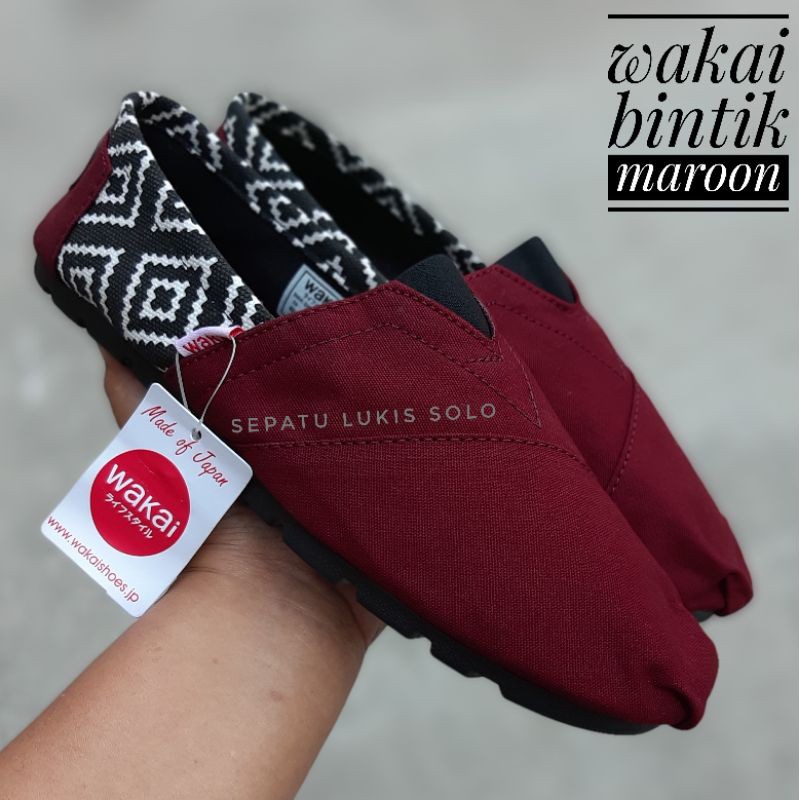 Sepatu wakai motif rajut PREMIUM grade ori [ PART 3 ]-8