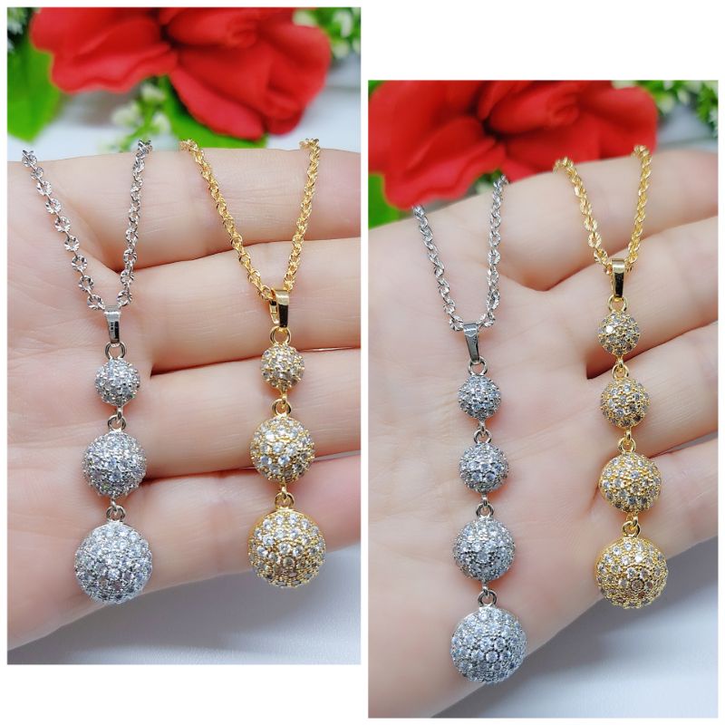 Kalung xuping permata K001-K004