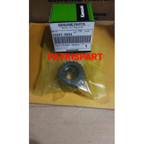 Gear-Primary spur gir primer gear spur W175 W 175 original kawasaki
