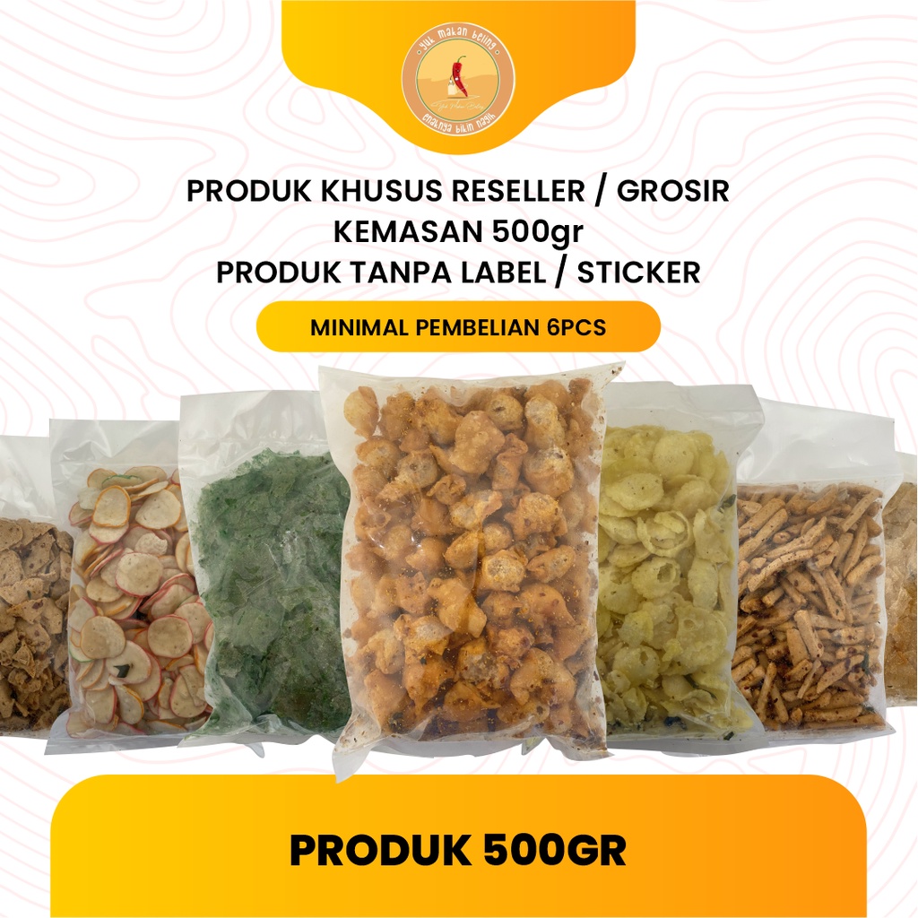 PRODUK GROSIR (500 gram) Yukmakanbeling