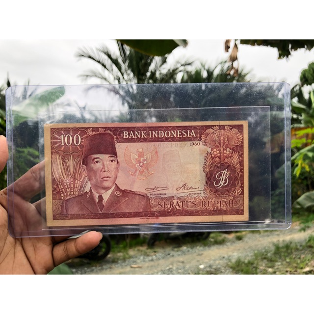 Uang Kuno 100 Soekarno XF 03
