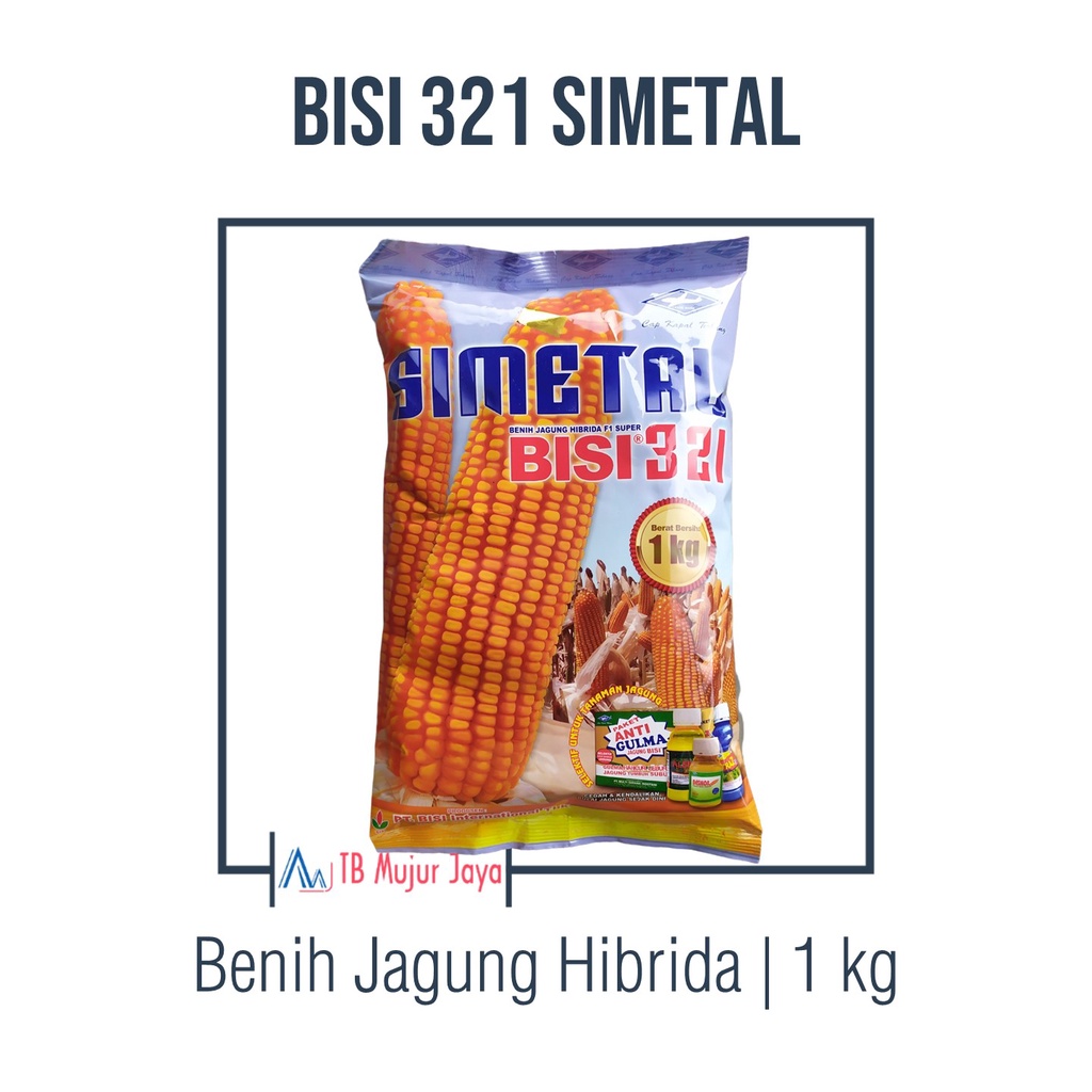 Benih Jagung Bisi 321 Simetal 1Kg