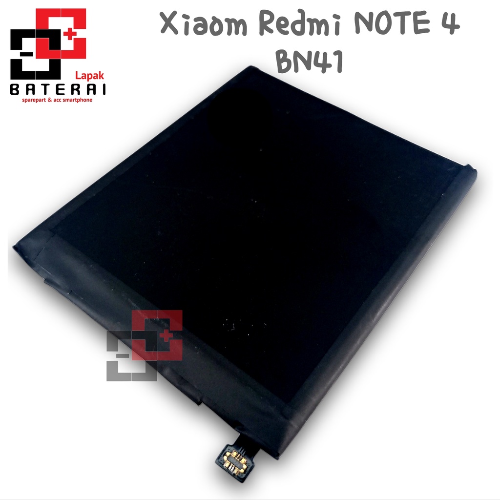 Log on - BN41 Xiaomi Redmi Note 4 Double IC Battery Baterai Batre