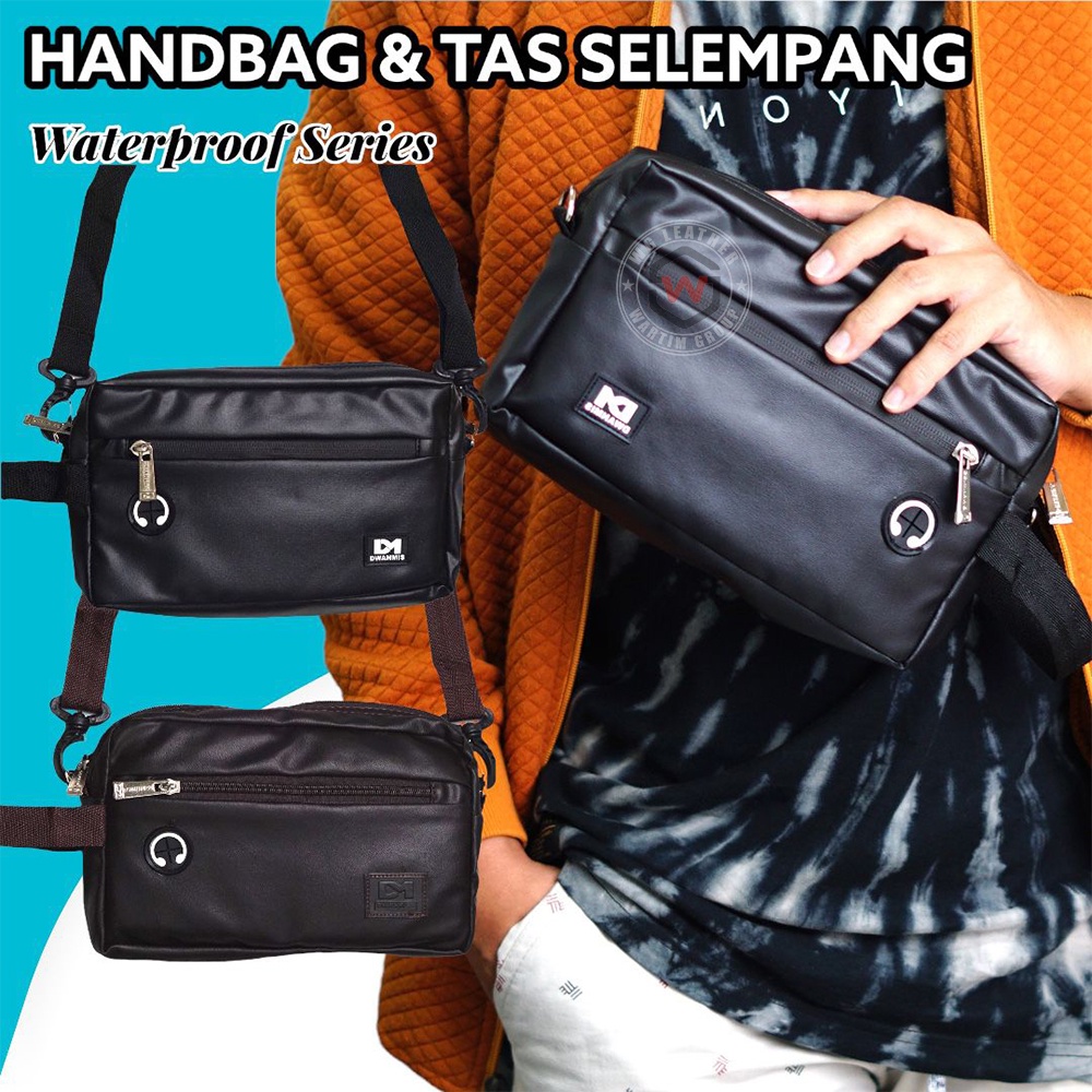 SecondBag Hand Bag/Clutch Bag/Tas Tangan Pria D1 Waterproof