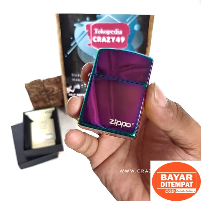 COD Korek Api Zippo Rainbow / Korek Zippo Super / Korek Api Unik