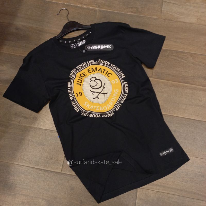 Kaos Juice Ematic Original New Arival Mtss independen Black