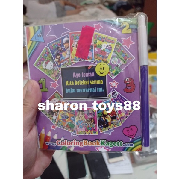 

Mainan Buku Mewarnai+Spidol Size S