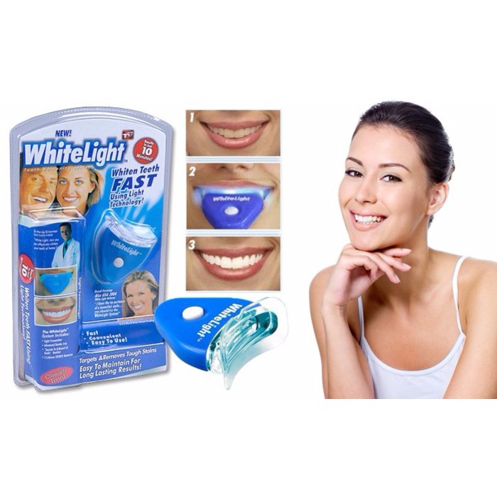 VOM-White Light Pemutih Gigi WhiteLight Whitening Teeth 0378