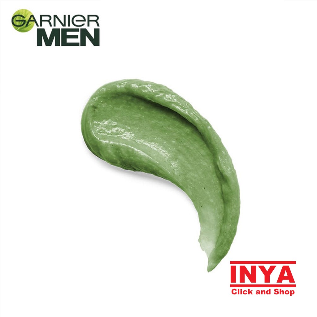 GARNIER MEN ACNO FIGHT WASABI ANTI BACTERIA BRIGHTENING FOAM 100ml - Sabun Muka